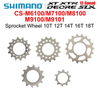 SHIMANO 12 Speed Sprocket Wheel 10T 12T 14T 16T 18T for M6100 M7100 M8100 M9100 M9101 Cassette Sprocket Original Japan Repair