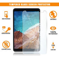 For Xiaomi Mi Pad 4 LTE Tablet Tempered Glass Screen Protector 9H Premium Scratch Resistant Anti-fingerprint HD Clear Film Cover
