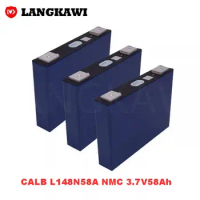 CALB NMC 3.7V58Ah L148N58A li ion Rechargeable Battery Cells Big Capacity for UPS Solar Wind Electrical MotorVehicle EVbus RV