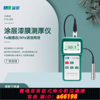 【台灣公司 可開發票】溢佰涂層測厚儀油漆噴塑鍍鉻防火涂料厚度測量鍍鋅層檢測儀高精度