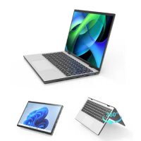 Sales King Laptops 360° Flip Fold 2-in-1 Intel N95 Windows11 HD 14-inch 2.2K touch screen 16GB RAM 1TB SSD Pad and notebooks