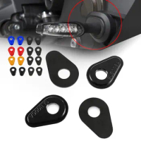 MT09 Motorcycle Accessories 4pcs Turn Signal Indicator Adapters Spacers CNC For YAMAHA MT-09 FZ 09 2017 2018 2019 2020 2021 2022