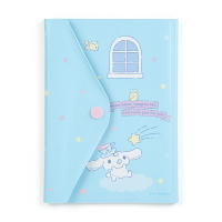 【震撼精品百貨】大耳狗 Cinnamoroll Sanrio 大耳狗喜拿卡片收納夾-藍#70087 震撼日式精品百貨