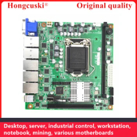 NEW LGA 1151 Mainboard 5*network 10*USB ports For Advantech EITX-7580 ITX MINI H110 Industrial workstation embedded motherboard