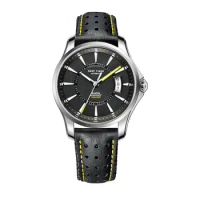 men wrist watch,mens automatic mechanical watches Reef Tiger luxury man wristwatch 50m waterproof relogio leather strap RGA166
