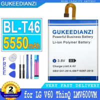 GUKEEDIANZI Replacement Battery, 5550mAh, BL-T46, Fit for LG V60, V60, ThinQ, LMV600VM, V600VM, V600QM5, Free Tools, New