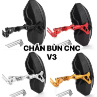 V3 ) Dè chắn bùn , tấm chắn bùn xe điện Vân carbon thế hệ V3