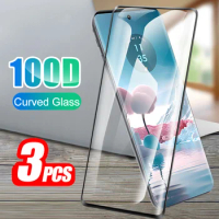 3Pcs Curved Protective Glass For Motorola Edge 40 Neo 5G Tempered Screen Protector on Edge40 Pro 40Pro 40Neo Edge40Pro Edge40Neo