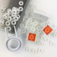 120pcs keycaps o seal seal dampeners สำหรับสวิตช์คีย์บอร์ดเชิงกล MX