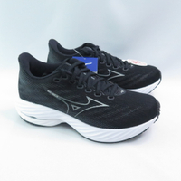 Mizuno J1GD240622 WAVE RIDER 28 SW 女慢跑鞋 4E超寬楦 黑白【iSport愛運動】