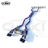 Titanium Alloy Catback Exhaust for BMW M3 M4 G80 G82 2013-2021 3.0T Exhaust Pipe Car Modification Exhaust System