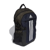 【adidas 愛迪達】後背包 Power Backpack 深藍 軍綠 筆電包 雙肩背 包 書包 耐用 愛迪達(IK4352)