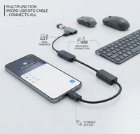 Kabel USB OTG Cable Multifunction Smartphone Converter Micro USB