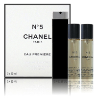 Chanel No.5 Eau Premiere 低調奢華版淡香精攜帶版 20ml X 3