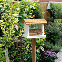 餵鳥器 喜納風云際會喂鳥台庭院戶外置地布施喂食器花園園藝裝飾園林造景