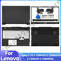 New Original LCD Back Case/Bezel/Palmrest/Bottom/Hinge Cover For Lenovo Legion 5-15 5-15IMH05 5-15ARH05H 5-15ARH05 5-15IMH05H