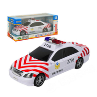 1:18 台灣配音紅白國道警車(可錄音+警車音效+音樂+車燈亮)(摩輪手推超會跑)(8711)【888便利購】