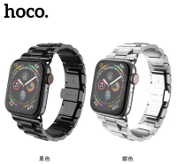 【94號鋪】hoco Apple Watch (38/40mm、42/44mm) WB03 格朗鋼錶帶