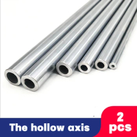 OD10mm 12mm 16mm 20mm 25mm Cylinder Hollow Optical Axis Rail Railguide Linear Shaft Chrome-Plated Hard Shaft Guide Rail100-500mm