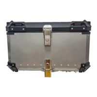 Chasing Factory 100L Large Capacity Motorcycle Aluminium tail Box for vehicles accessories delivery box motorcycle trunk system