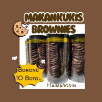 BORONG 10 balang Brownies Cookies
