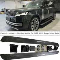 Automatic Side Step For LAND ROVER Range Rover Vogue 2022 2023 2024 Electric Switch Door Control Running Board Original Nerf Bar