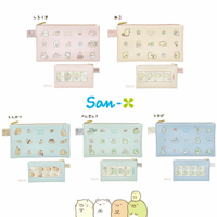 扁平收納包-角落生物 sumikko gurashi san-x 日本進口正版授權