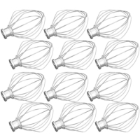 1000pcs K45WW Wire Whip Attachment fit for Tilt-Head Stand Mixer K-itchenAid Stainless Steel Egg Cream Stirrer Wholesale