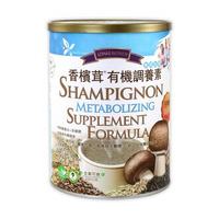 【樂活生技】香檳茸有機調養素 無添加糖配方 全素 (720g/罐)