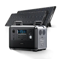 Camping EU Warehouse 1200W Power Solar Station 960Wh Battery Portable Power Banks Station