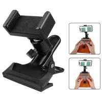 Phone Live Broadcast Bracket Stand 360 Rotating Guitar Phone Holder Clip Bass Ukuleles Head Mount for Music Recording