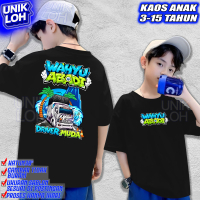 Kaos ANAK Truk Oleng Wahyu Abadi 02 KATUN COMBED 30S - tshirt Laki Laki Keren Bahan Adem