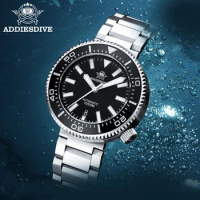 ADDIESDIVE Men's Automatic diver's Watch sapphire glass BGW9 luminous Calendar Analog watch Waterproof 1000m Mechanical watches