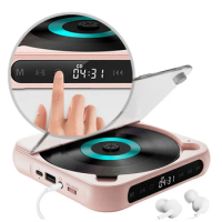 Versatile Portable CD Player With Bluetooth-compatible Speaker And A-B Repeat Portable CD Player Speaker Stereo