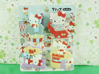 【震撼精品百貨】Hello Kitty 凱蒂貓 造型夾-4入夾子-遊樂園圖案 震撼日式精品百貨