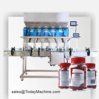 Automatic 2 4 Lines Plastic Fruit Juice Milk Mineral Water Cup Filling Sealing Machine