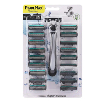 Mặc cả nhà máyTay Cầm Cạo Râu, Mua Một Tặng Một, Tặng Kèm 36 Lưỡi Dao Cạo Và Gel Cạo Râu