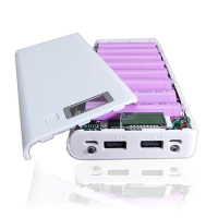 Power Bank 18650 Battery Holder 18650 Usb Power Bank Case Mobile Phone Charger DIY Shell Case Charging Storage Box