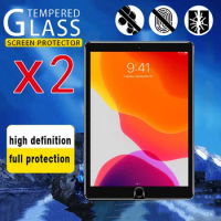2Pcs Tablet Tempered Glass for IPad 9th Generation 10.2 Inch 2021 Screen Protector 9H Ultra-clear Protection Film for ipad 9