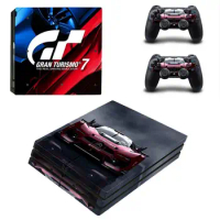 Gran Turismo GT Sport PS4 Pro Skin Stickers Decal for Sony PlayStation 4 Console and Controllers PS4 Pro Skin Sticker