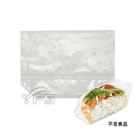 OPP麵包袋-英字白(大) 易撕開口設計 (三明治/麵包/熱狗堡/捲餅/潛艇堡/早餐店)【裕發興包裝】CP772938