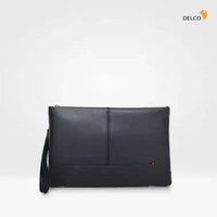 Tas Pria Delco by Elizabeth Clutch 0716-0905 Black
