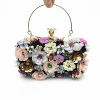 , Untuk Wanita, Pakaian Malam Pengantin, Manik, Ketibaan Baru ariel  bag nunu sling  bag besi tali S