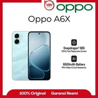 Hp Oppo A6X Ram 6GB Internal 128GB Garansi Resmi Blue