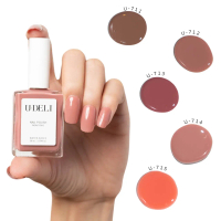 COD U-DELI Nail Polish Salon-Quality, 7-free Vegan, Quick Dry Water Based Nail Polish 15ml