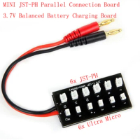 3.7V balanced battery charging board mini JST-PH / Ultra Micro parallel connection board for imax b6 / B6AC/mCP X/Nano QX 3D