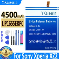 YKaiserin LIP1655ERPC 4500mah Battery for Sony Xperia XZ2 H8296 Batterie + Free Tools