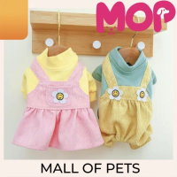 Baju Anjing Kucing / Dog Cat Dress Jumpsuit / Pet Clothes Shirt