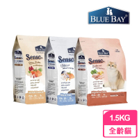 【Blue Bay 倍力】SENSE 無穀貓飼料 1.5kg(貓飼料 貓乾糧)