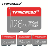 TFMicroSD Memory Card 256GB UP TO 30MB/s Class10 U3 32G 64G 128G UHS-I TF Card For Mobie Phones 4K HD TV Adapter Microsd Card